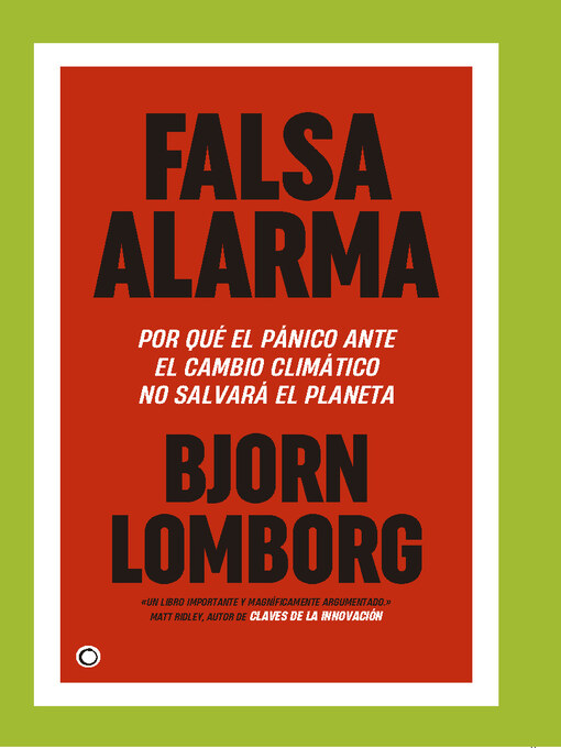 Title details for Falsa alarma by Bjorn Lomborg - Available